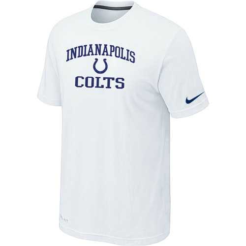 Men's Indianapolis Colts Team Logo White Nike Short Sleeve T-Shirt FengYun,We sell and wholesale Men's Indianapolis Colts Team Logo White Nike Short Sleeve T-Shirt FengYun on line form chian!